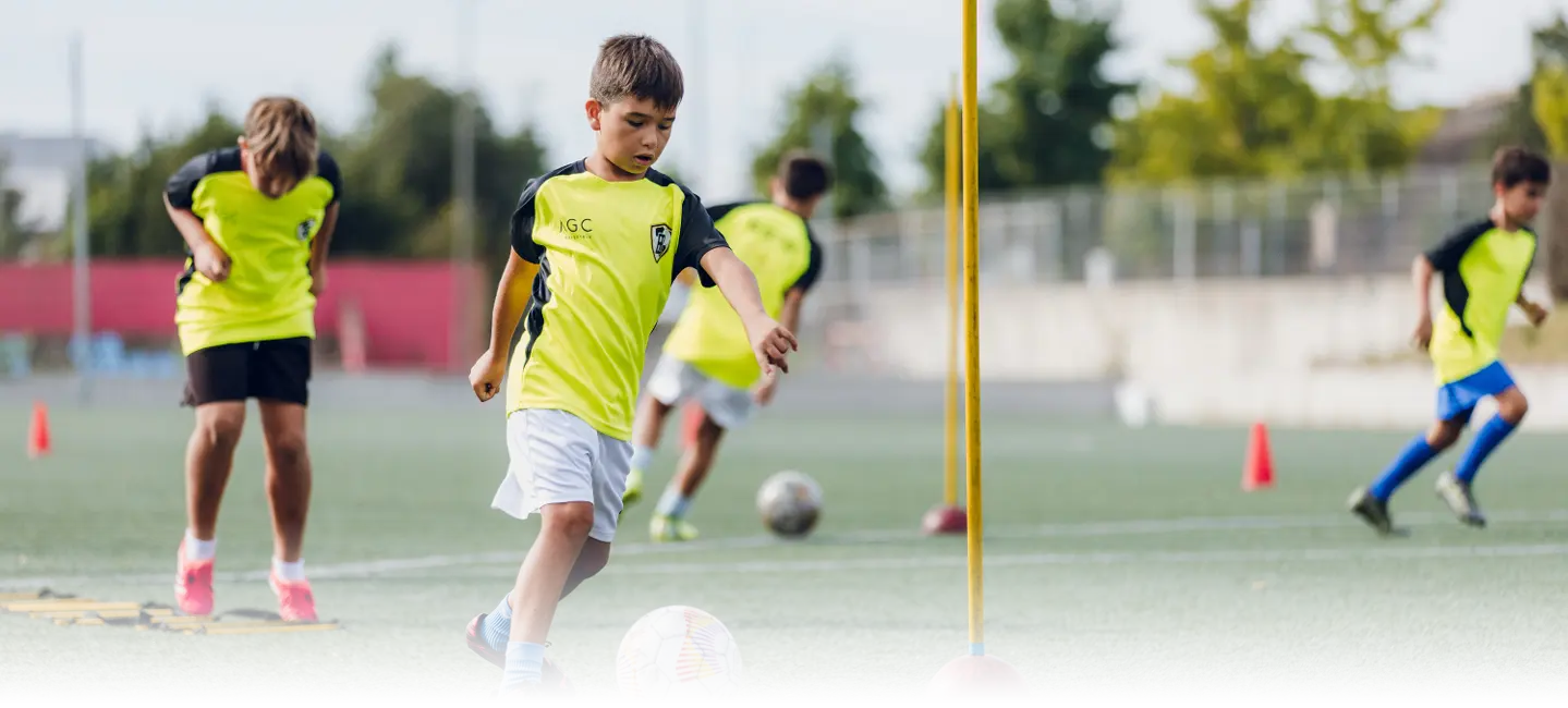 Ejercicio técnico con balón